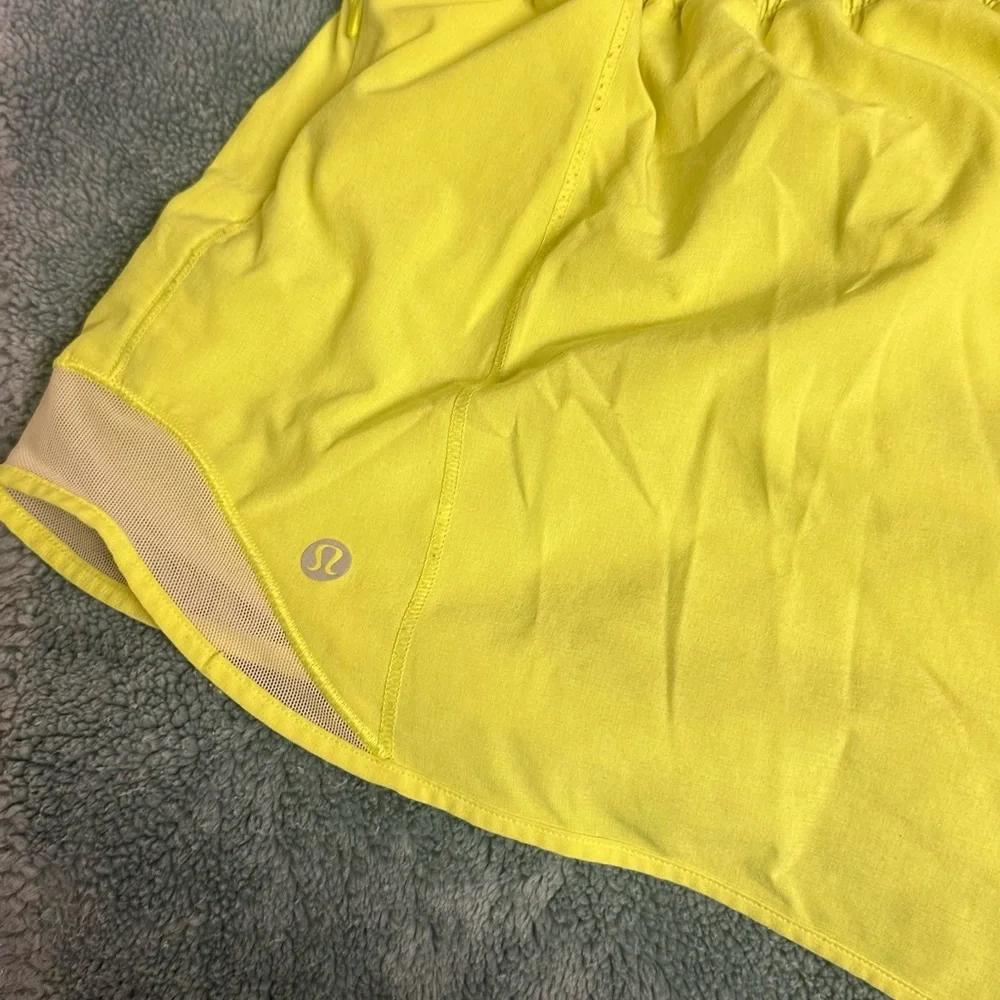lululemon athletica Yellow Athletic Shorts